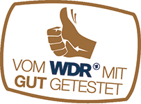 Vom WDR mit GUT getestet